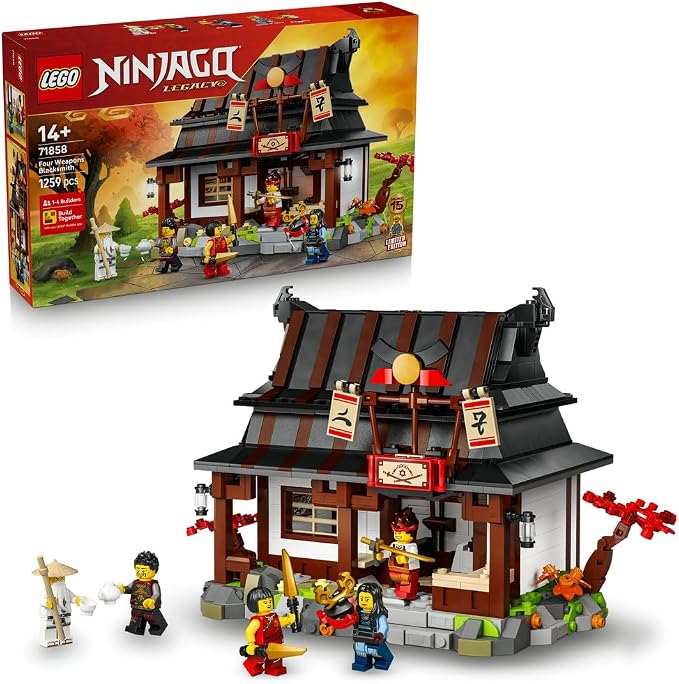 LEGO NINJAGO Four Weapons Blacksmith 15th Anniversary